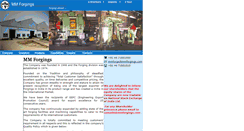 Desktop Screenshot of mmforgings.com